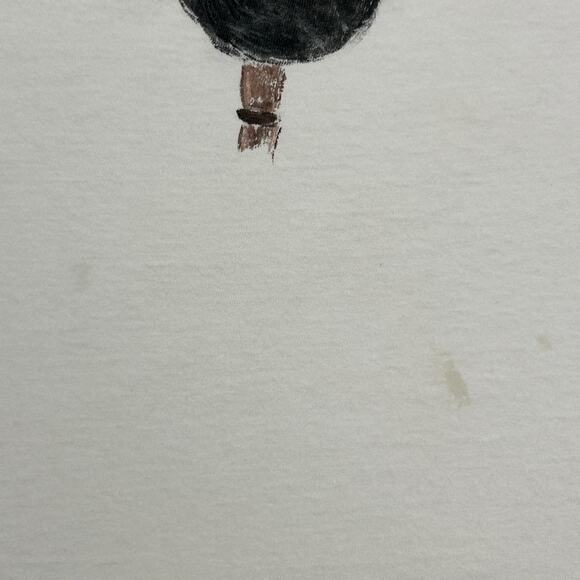 Vintage 80s Distressed Giant Panda Bear T Shirt Hand Painted White Tee S Small - Picture 12 of 14